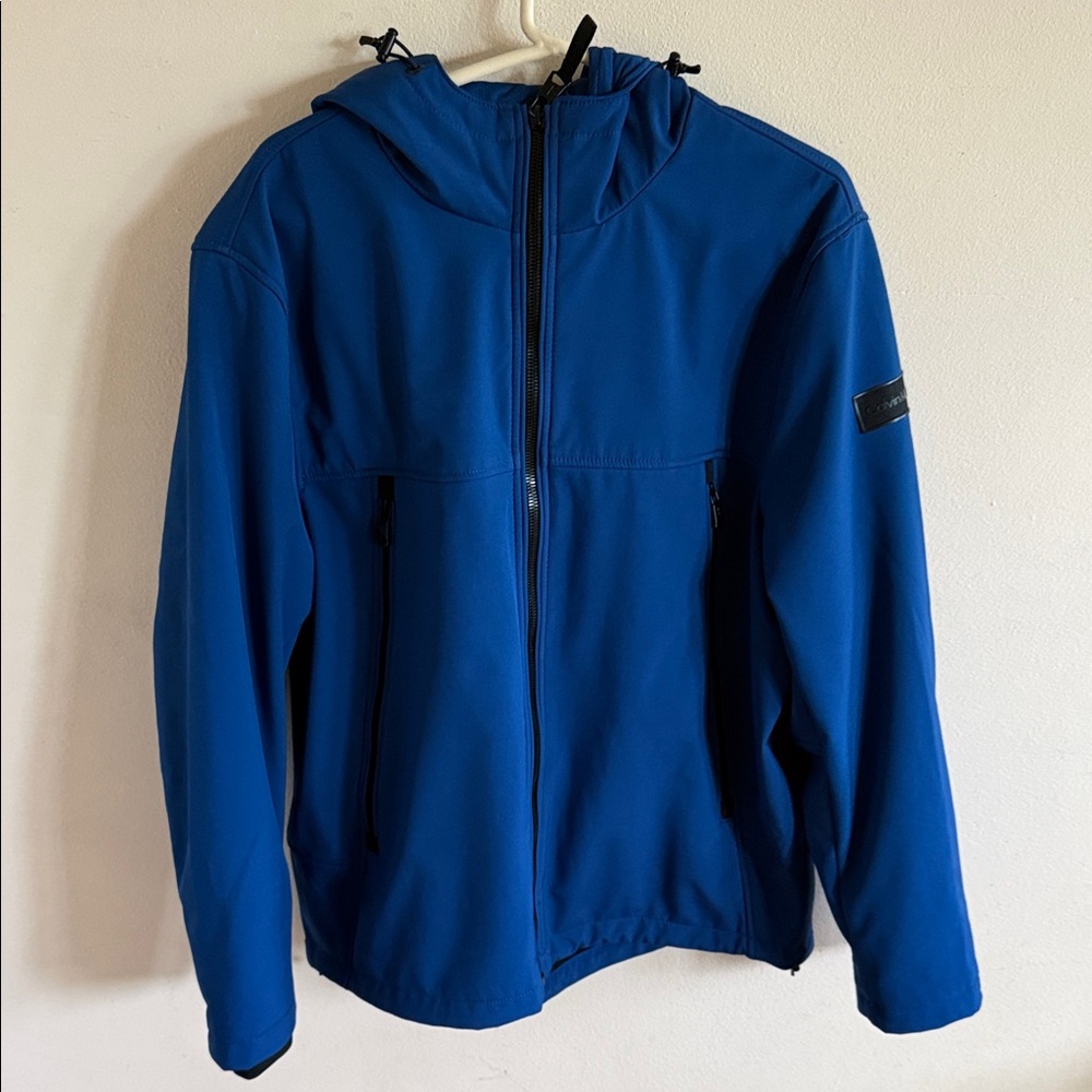Calvin Klein Men's Jacket in Bold Blue